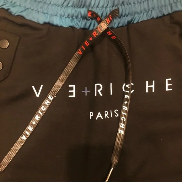 VIE RICHE PARIS Big Logo Joggers Size Medium NWT - Picture 6 of 11